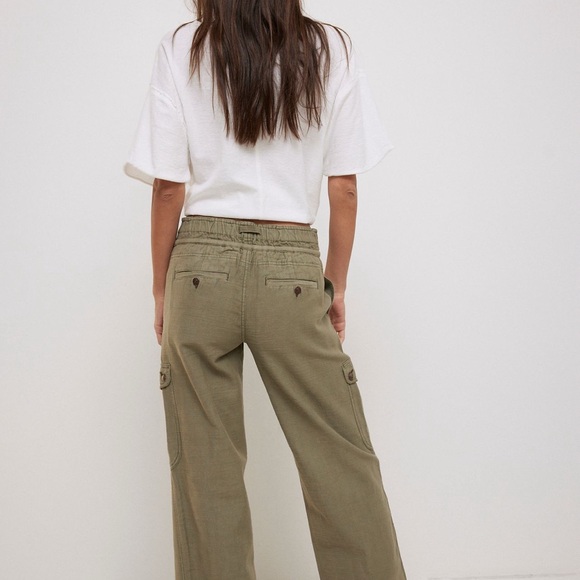 Free People We The Free Park Ave Pants Adventurer Size Large - Picture 6 of 11